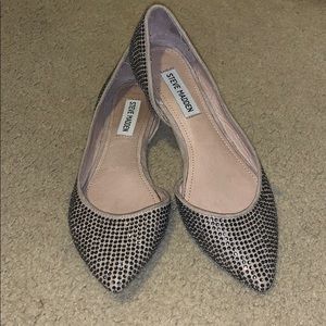 Steve Madden Elizza Bedazzled D’orsay Flats